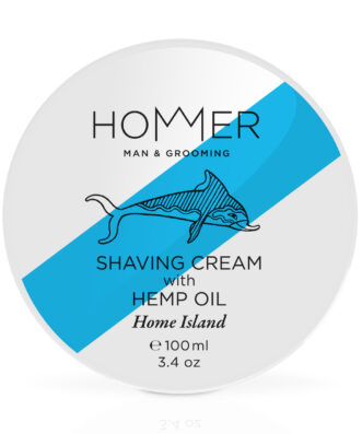 HOMMER SHAVING CREAM WITH HEMP OIL