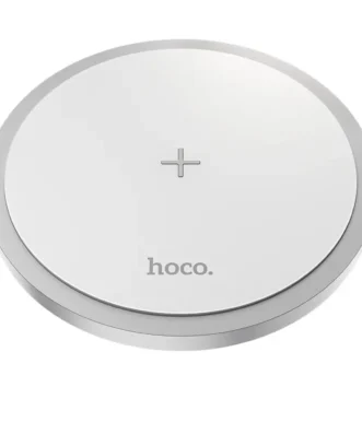 Επιτραπέζια Βάση Ασύρματης Φόρτισης Hoco CW26 Powerful 5V/2A Fast Charging έως 15W Λευκό