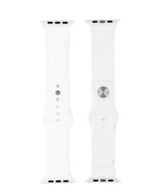Watchband Goospery Silicone 42mm για Apple Watch series 4/3/2/1 Λευκό