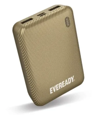 Power Bank Energizer Eveready Mini 10000mAh  Χρυσαφί