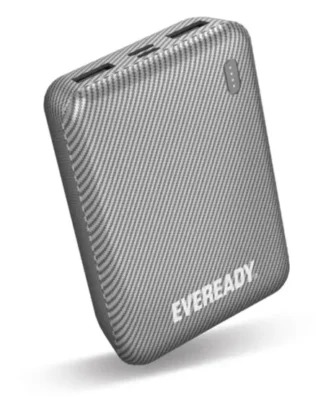 Power Bank Energizer Eveready Mini 10000mAh  Ασημί