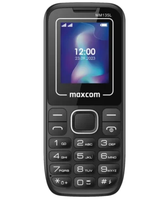 Maxcom MM135 Light (Dual Sim) 1,77" με Bluetooth, Φακό, Ανοιχτή Ακρόαση και Ραδιόφωνο Μόνο με Καλώδιο Φόρτισης Μαύρο - Μπλέ