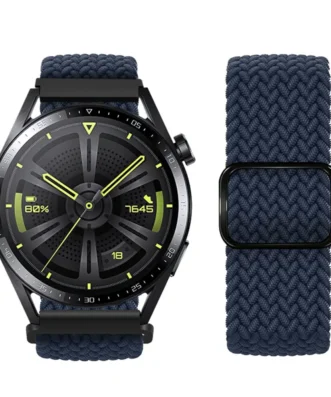 Watchband Hoco WH03 Jane Eyre Series από Ultra-Thin Nylon για Samsung Huawei Xiaomi Vivo κα 22mm Universal Σκούρο Μπλε