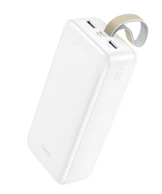 Power Bank Hoco J111B 30000mAh 96Wh με 2x USB-A 5V/2A Λευκό