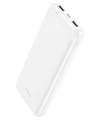 Power Bank Hoco J110A 10000mAh με 2xUSB-A Λευκό