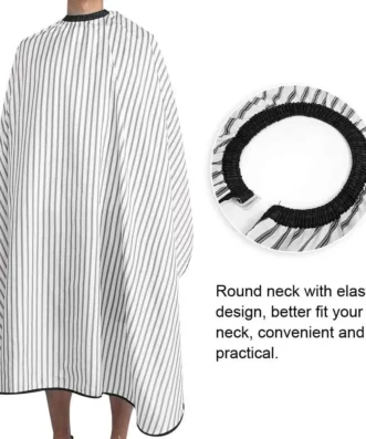 ΑΝΔΡΙΚΗ ΜΠΕΡΤΑ BARBER ΡΙΓΕ - STRIPES CAPE