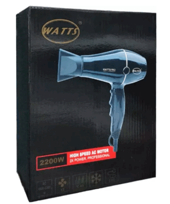 WATTS ΕΠΑΓΓΕΛΜΑΤΙΚΟ ΣΕΣΟΥΑΡ ΜΑΛΛΙΩΝ 2200W HIGH SPEED