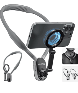 TELESIN Magnetic Neck Holder Smartphone