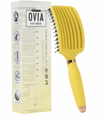 Βούρτσα μαλλιών "Ovia Lemon BV" Sister Young Hair Brush new