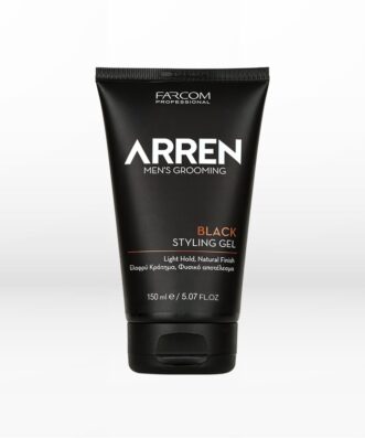 Farcom Professional Arren Men`s Grooming Black Styling Gel 150ml