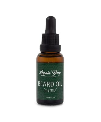 Poppin’ Yang Beard Oil Hemp 30ml