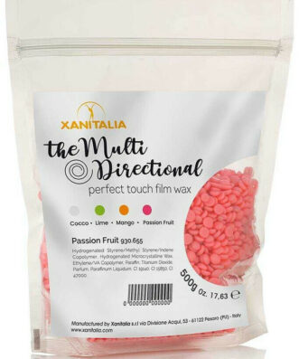 Premium Textile - Αποτριχωτικό κερί σε Pearls Passion Fruit 500γρ